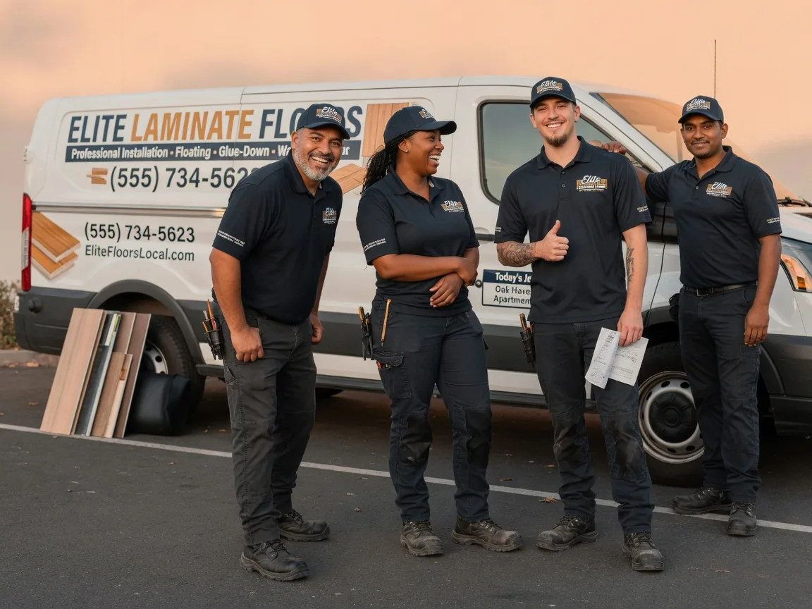 Laminate flooring installation company in Alledonia, OH